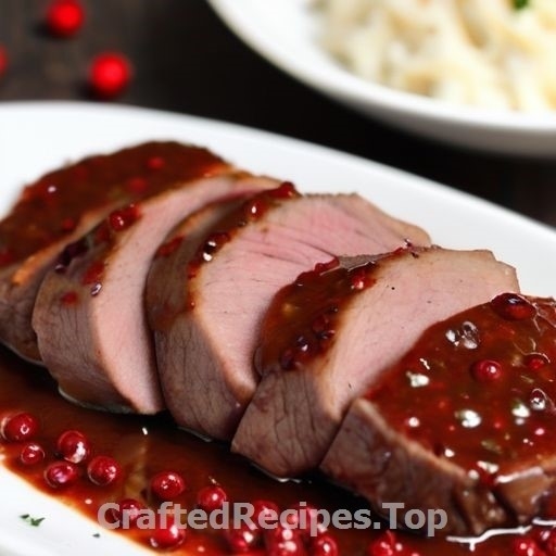 Pork Filets in Rose Pepper Sauce