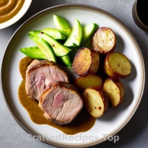 Pork Medallions with Dragon and Mustard Sauce