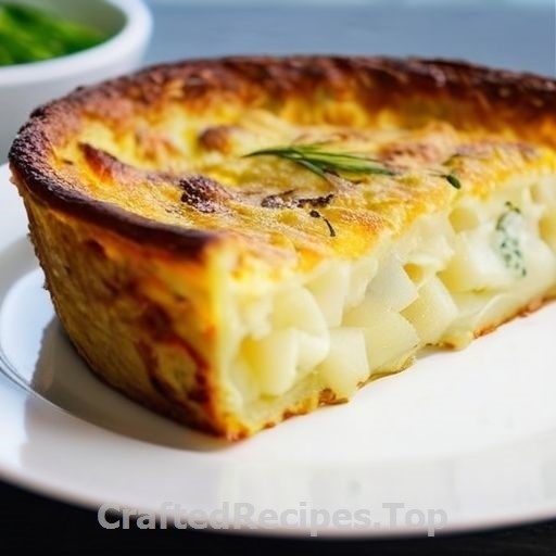 Potato Frittata with Aged Cheddar