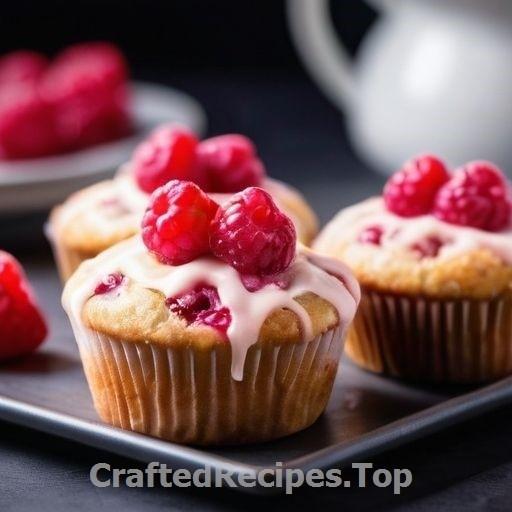 Raspberry Muffins with White Chocolate