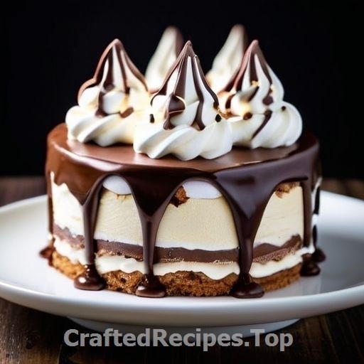 Rich Nutella Frozen Cream Cake