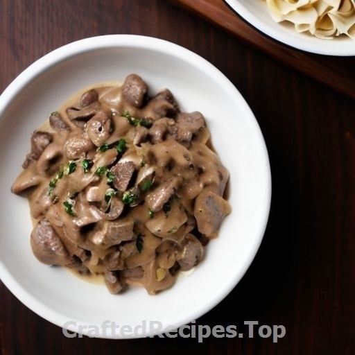 Roasted Beef Stroganoff