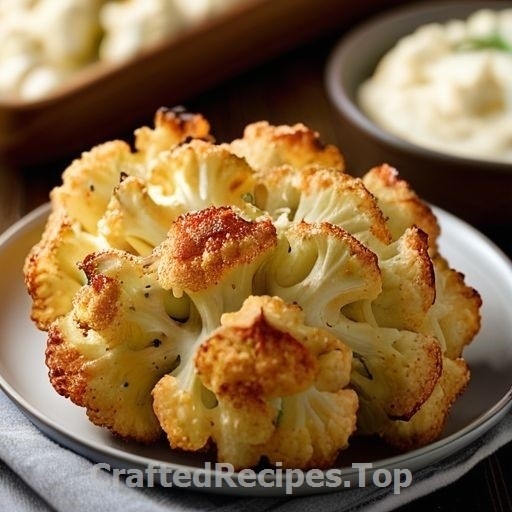 Roasted Parmesan Cauliflower