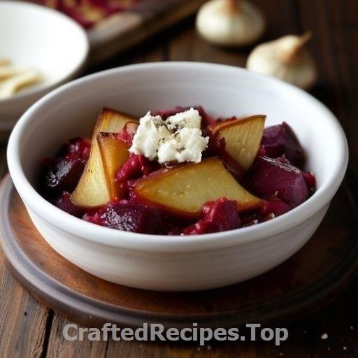 Roasted Root Vegetable and Feta Bake