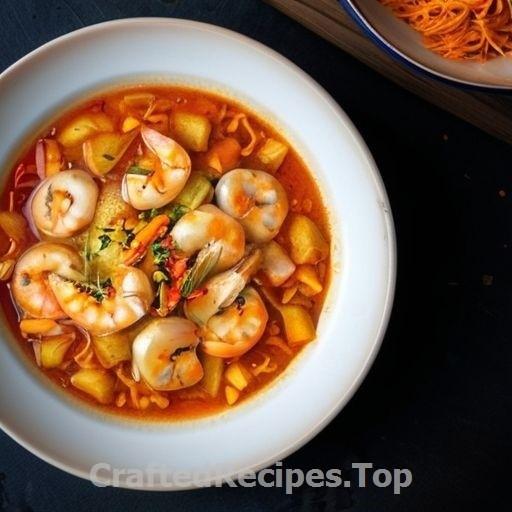 Saffron Seafood Stew with Shrimp and Citrus