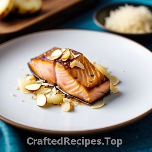 Salmon with Almonds and Parmesan