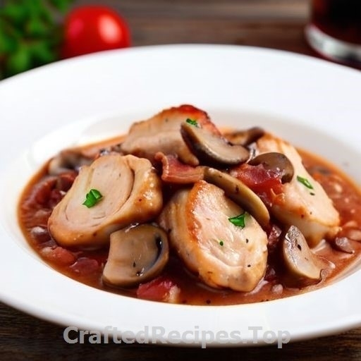 Savory Chicken and Mushroom Stew