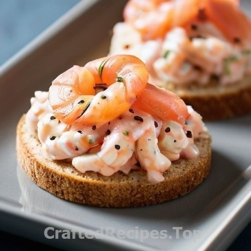 Scandinavian Shrimp and Smoked Salmon Appetizer