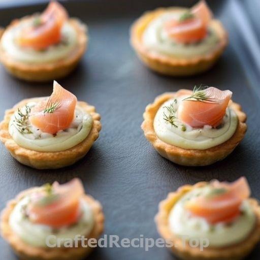 Smoked Salmon and Shrimp Tartlets