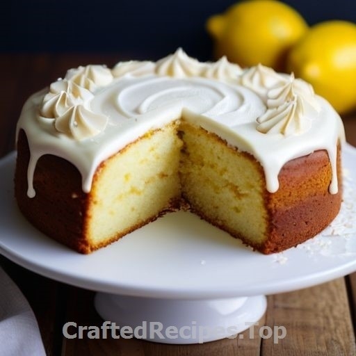 Soft and Moist Lemon Almond Cake Gluten Free