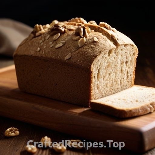 Soft Wheat Bread with Walnuts