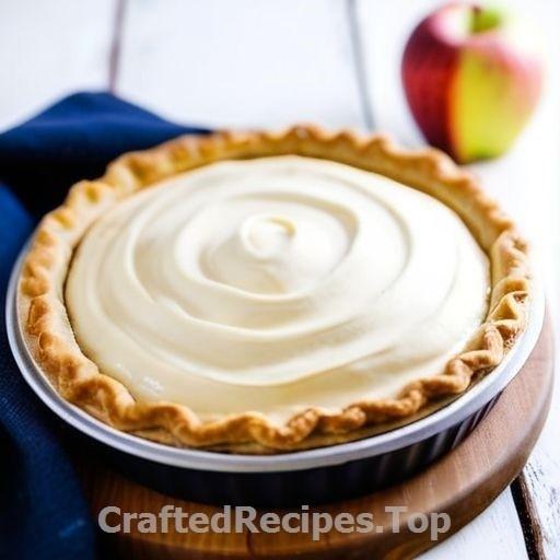Spiced Apple Pie with Vanilla Cream