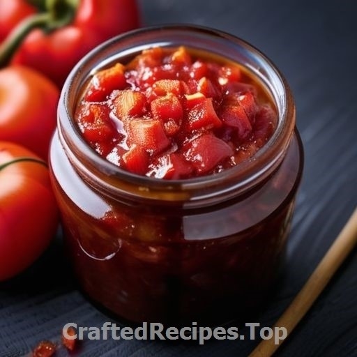 Spicy and Sweet Tomato Chutney