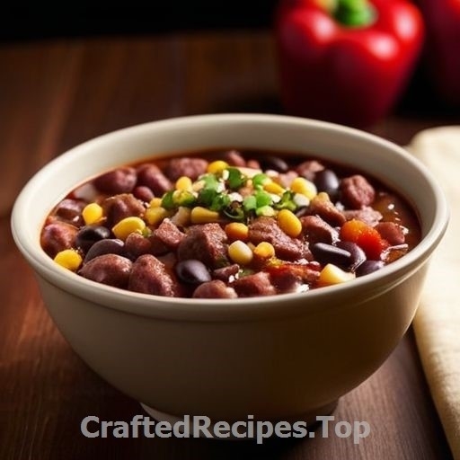 Spicy Bean and Corn Chili