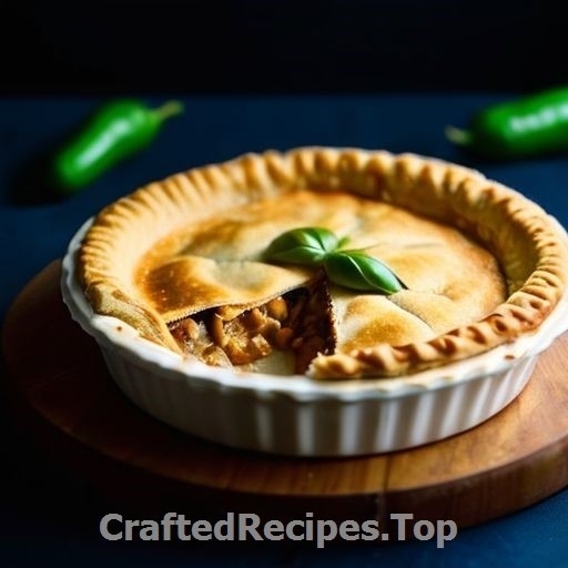 Spicy Chicken Pie with Basil