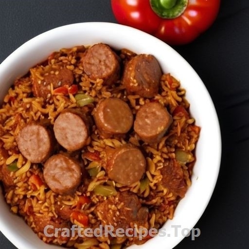 Spicy Sausage and Chicken Jambalaya