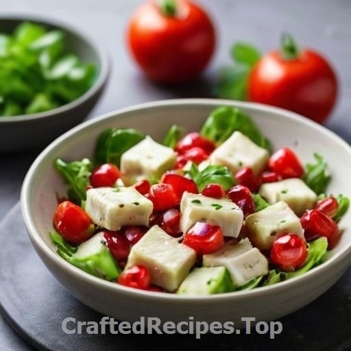 Summer Tomato and Halloumi Salad