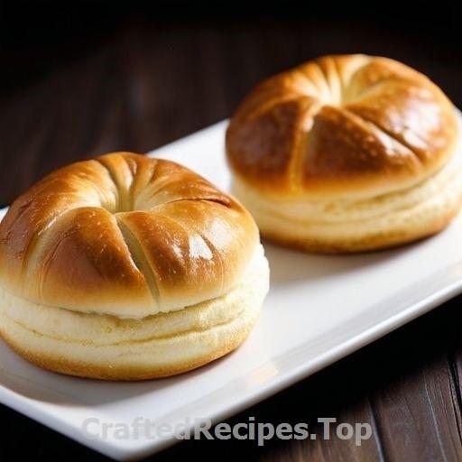 Vanilla Cream Filled Norwegian School Buns