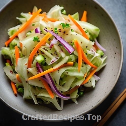 Week-Long Shelf Life Vegetable Salad