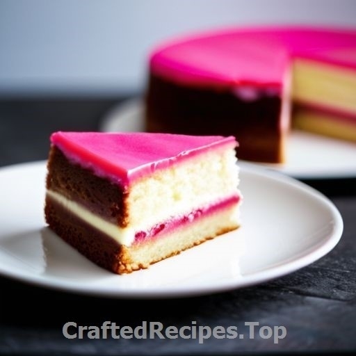 White Chocolate and Rhubarb Cake