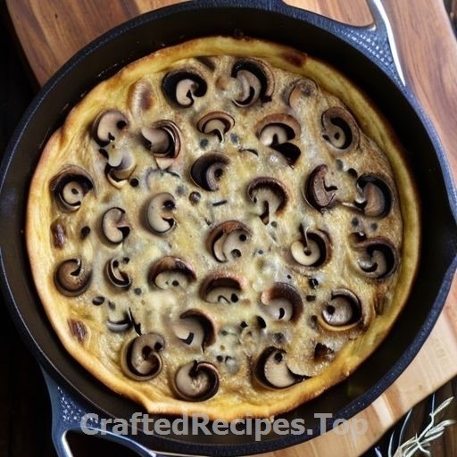 Wild Mushroom and Cream Frittata